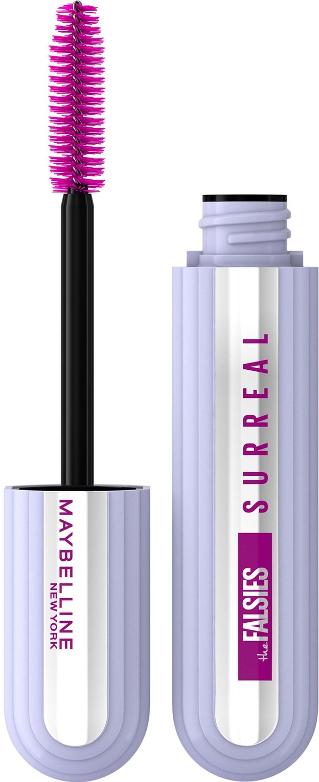 Maybelline The Falsies Surreal Extension Längen- und Volumenmascara mit langer Haltbarkeit 24 Stunden - Schwarz 10 ml
