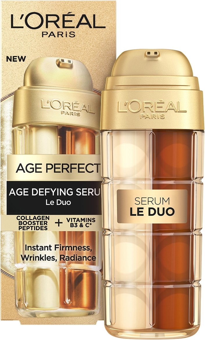 L'Oréal Paris Age Perfect Serum Le Duo with Collagen Peptides 30ml