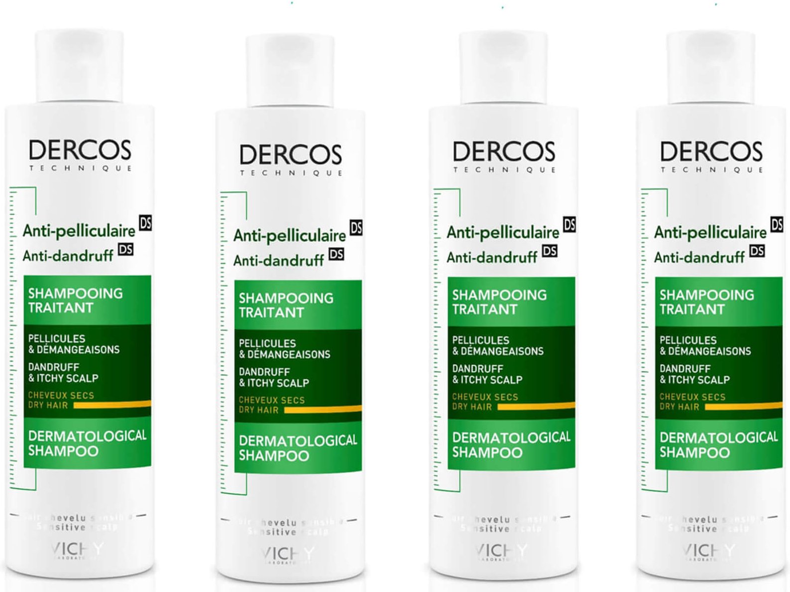 VICHY Dercos Anti-Dandruff Dry Hair Bundle