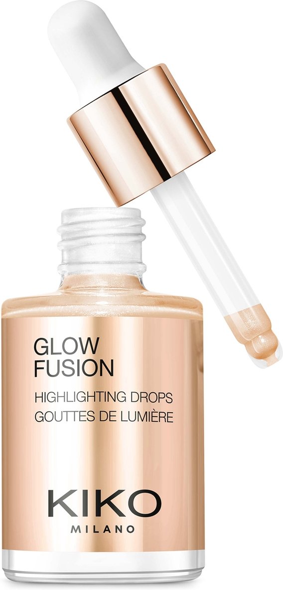 KIKO Milano Glow Fusion Highlighter-Tropfen 10 ml (Verschiedene Farbtöne) - 03 Gold Mine