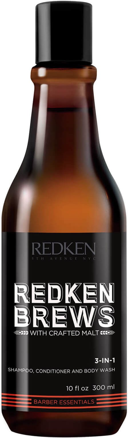 Redken Brews Men's 3 in 1 Shampoo 300 ml