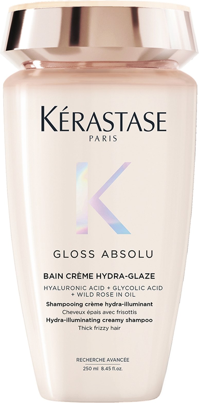 Kérastase Gloss Absolu Bain Crème Hydra-Glaze Shampoo For Thick Frizzy Hair 250ml