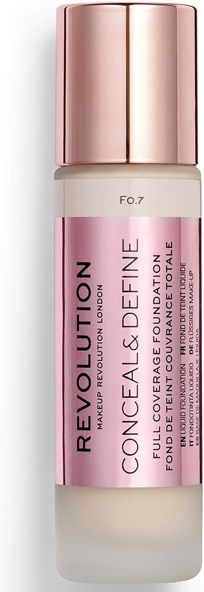 Makeup Revolution Conceal & Define Foundation (Verschiedene Farbtöne) - F0.7