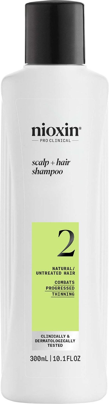 NIOXIN Scalp and Hair Thickening System 2 Shampoo for Natural Hair with Progressed Thinning 300ml