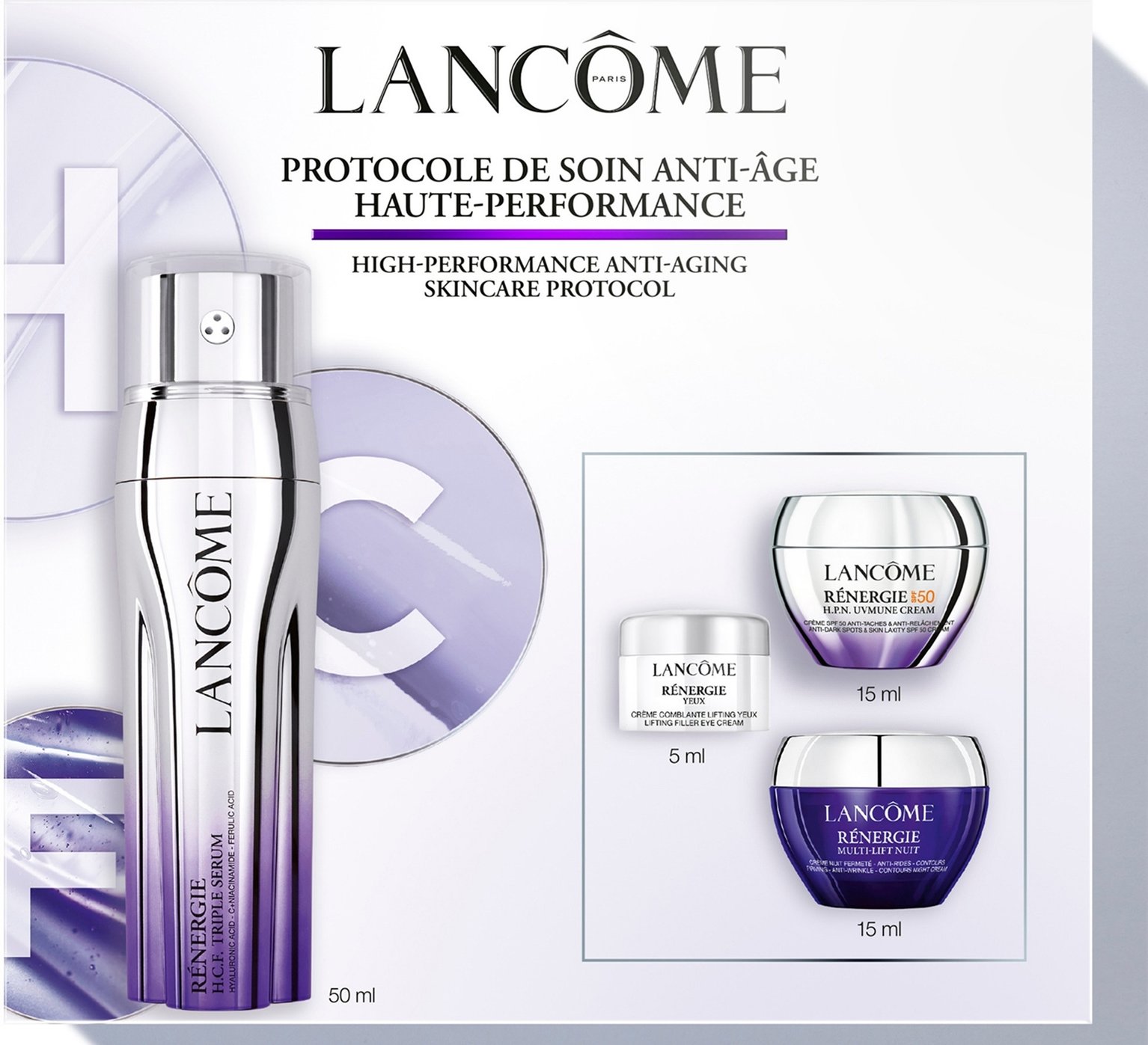 Lancôme Renergie Triple Serum Routine Set