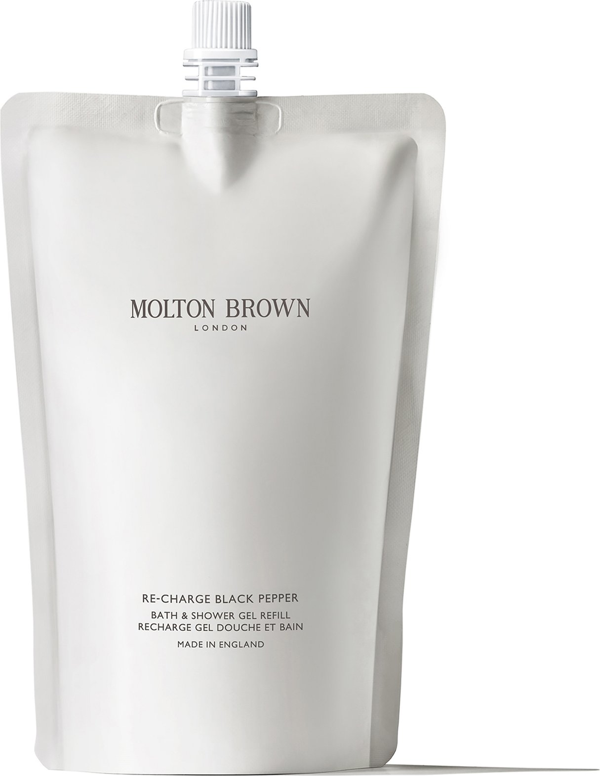 Molton Brown Re-charge Black Pepper Bath and Shower Gel Refill 400ml