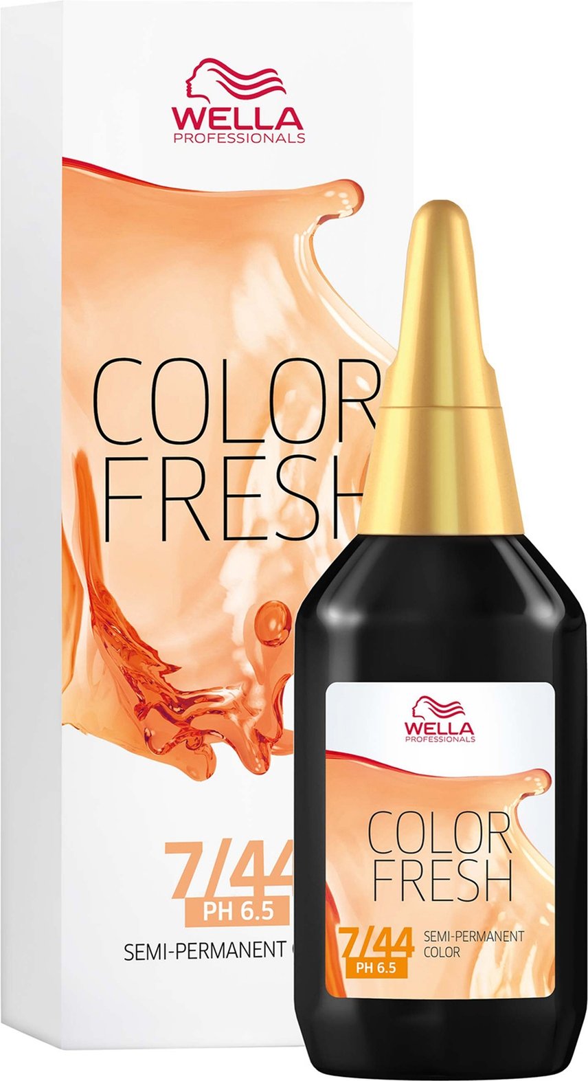 Wella Professionals Color Fresh 7/47 Medium Blonde Red Brown 75 ml