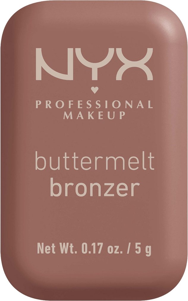 NYX Professional Makeup Buttermelt Powder Bronzer 12H Wear Fade & Transfer Resistant (Various Shades) - Butta Biscuit
