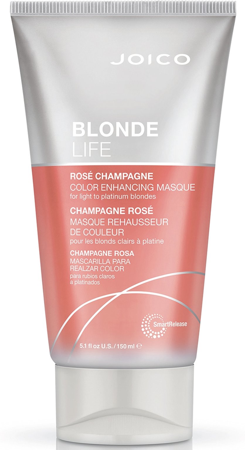 Joico Blonde Life ROSÉ CHAMPAGNE Color Enhancing Masque 150ml