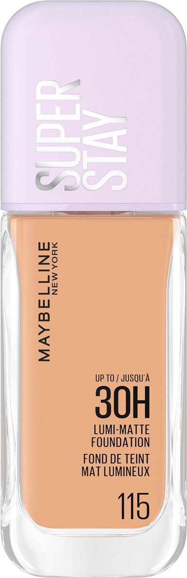 Maybelline Super Stay up to 30H Lumi-Matte Foundation 35ml (Various Shades) - 115