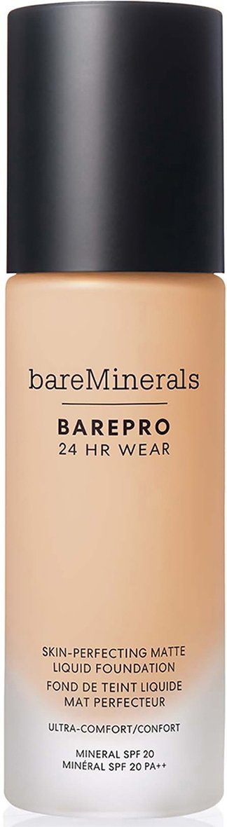 bareMinerals Barepro 24Hr Matte Comfort Liquid Foundation Mineral Spf20 30ml (various shades) - Light 21 Neutral