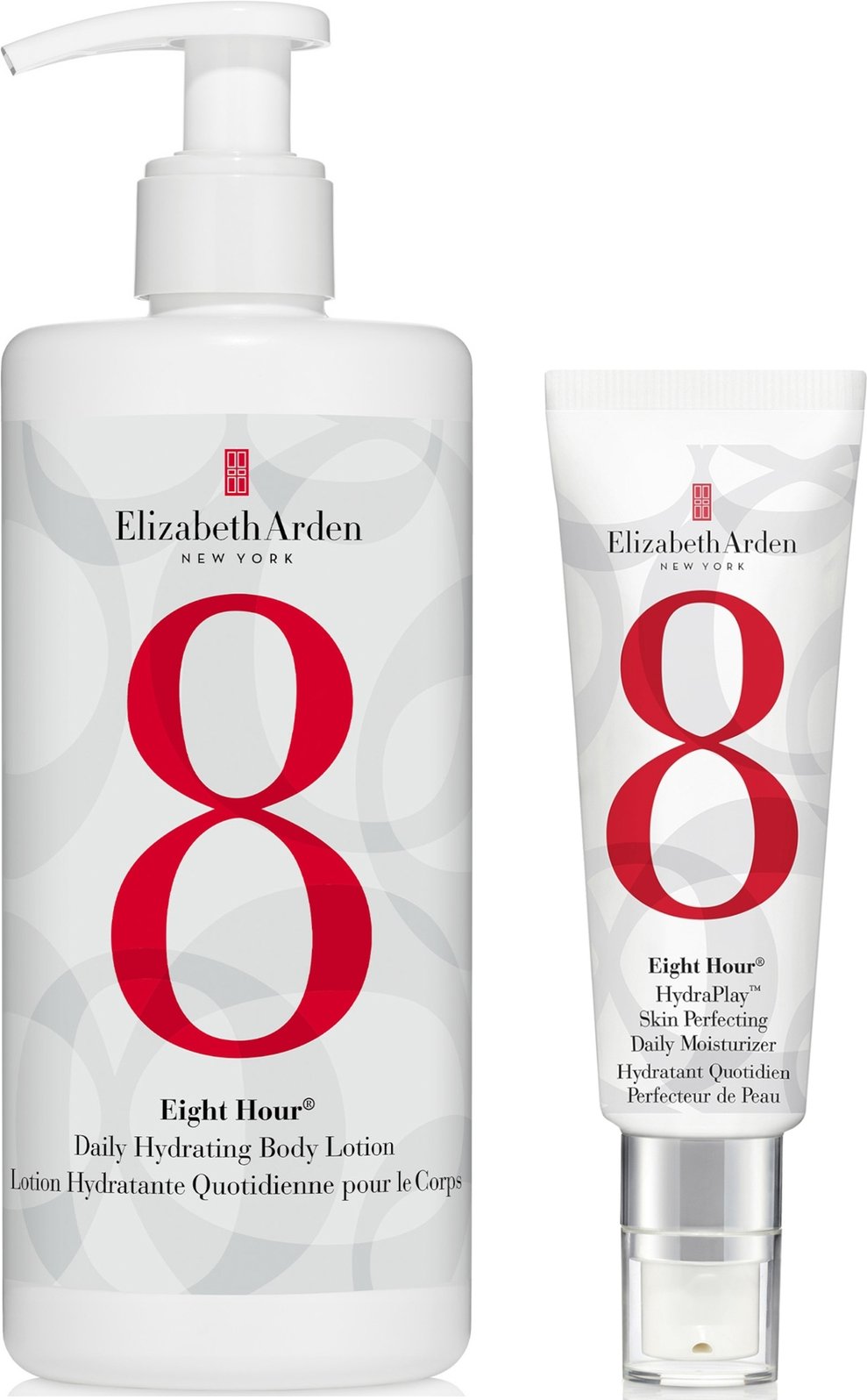 Elizabeth Arden Eight Hour HydraPlay Moisturizer 45ml and Hydrating Body Lotion 380ml
