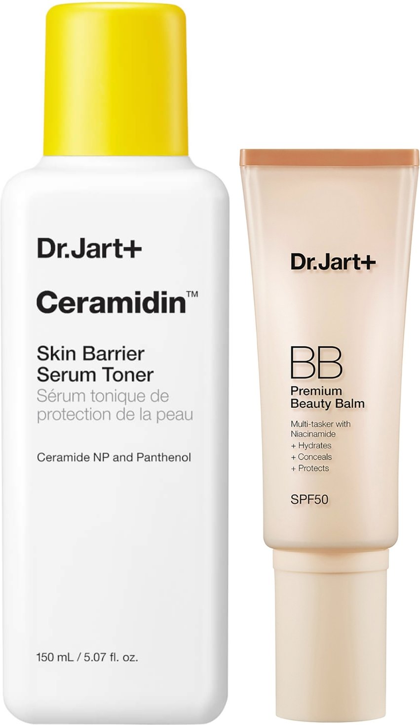 Dr. Jart+ Ceramidin™ Serum Toner and Premium BB Duo - Medium - Tan
