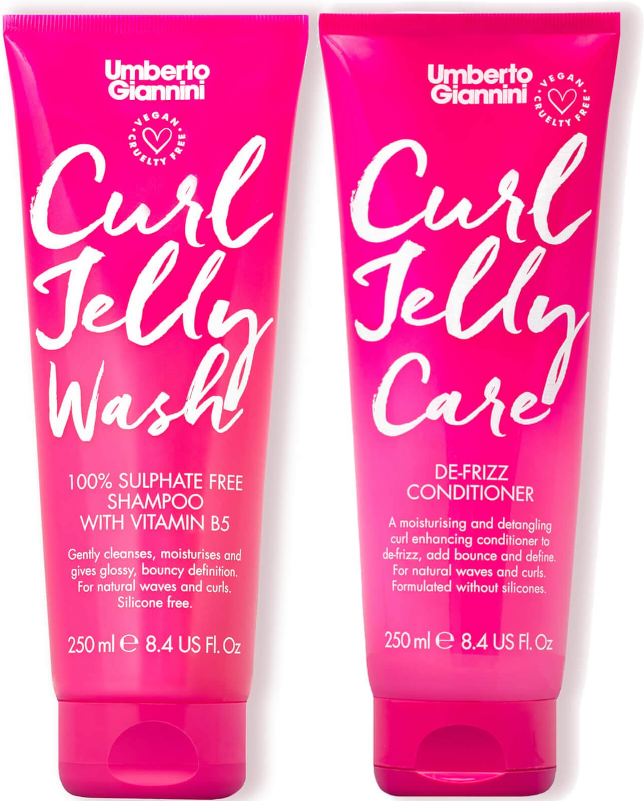 Umberto Giannini Curl Jelly Shampoo and Conditioner Duo