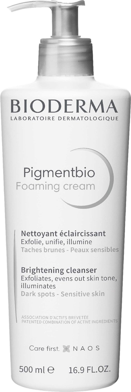 Bioderma Pigmentbio Aufhellendes und Peelendes Reinigungswasser 500 ml