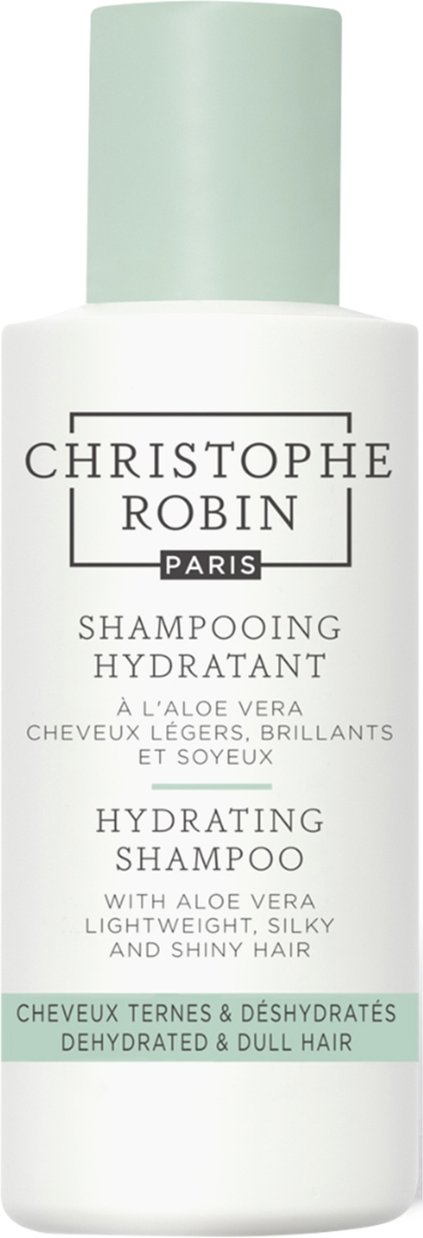 Christophe Robin New Hydrating Shampoo with Aloe Vera 75ml