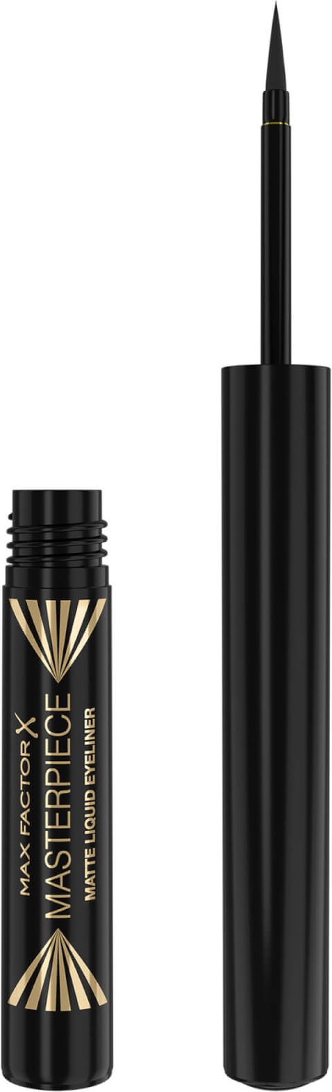 Max Factor Masterpiece Waterproof Matte Liquid Eyeliner 1.7ml (Various Shades) - Black