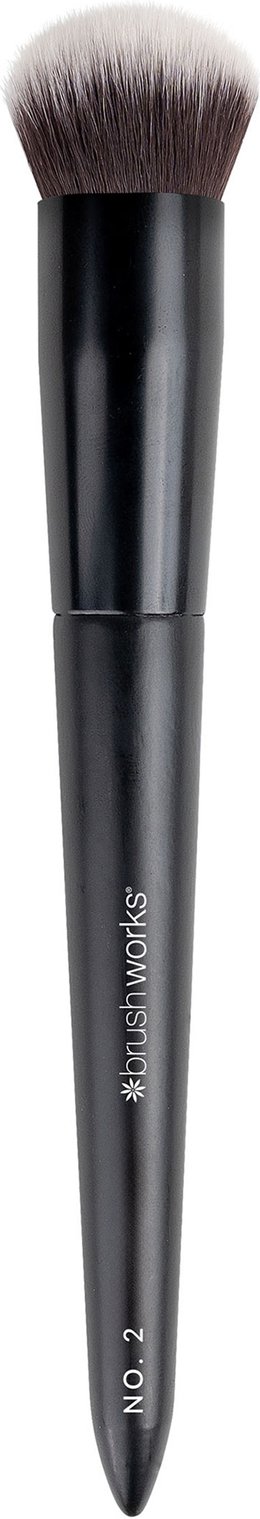 brushworks No. 2 Buffing Foundation Brush