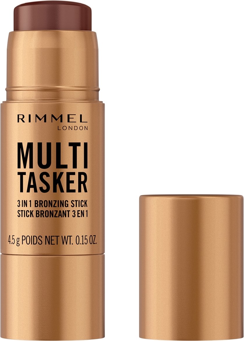 Rimmel Multi-Tasker Bronzer & Highlighter Stick 30ml (Various Shades) - Deep