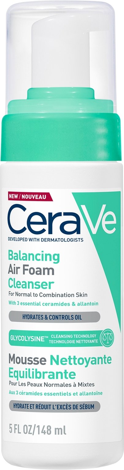 CeraVe Balancing Air Foam Foaming Facial Cleanser 150ml