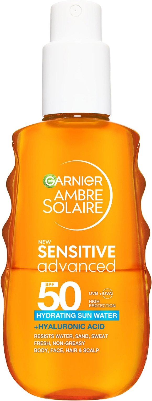 Garnier Ambre Solaire Sensitive Advanced Sun Protection Water SPF50 150ml