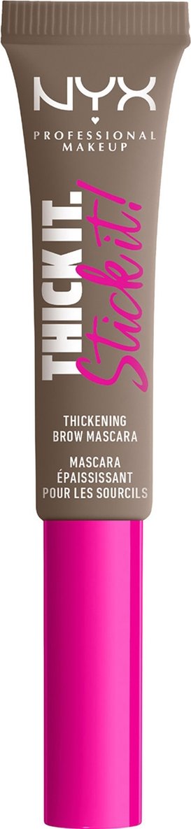 NYX Professional Makeup Thick It. Stick It! Brow Mascara (Various Shades) - Taupe