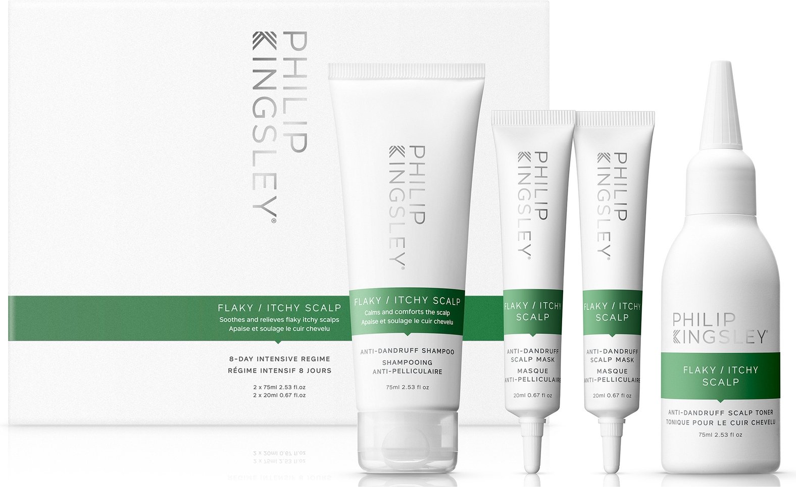 Philip Kingsley Flaky/Itchy Scalp 8-Day Kit