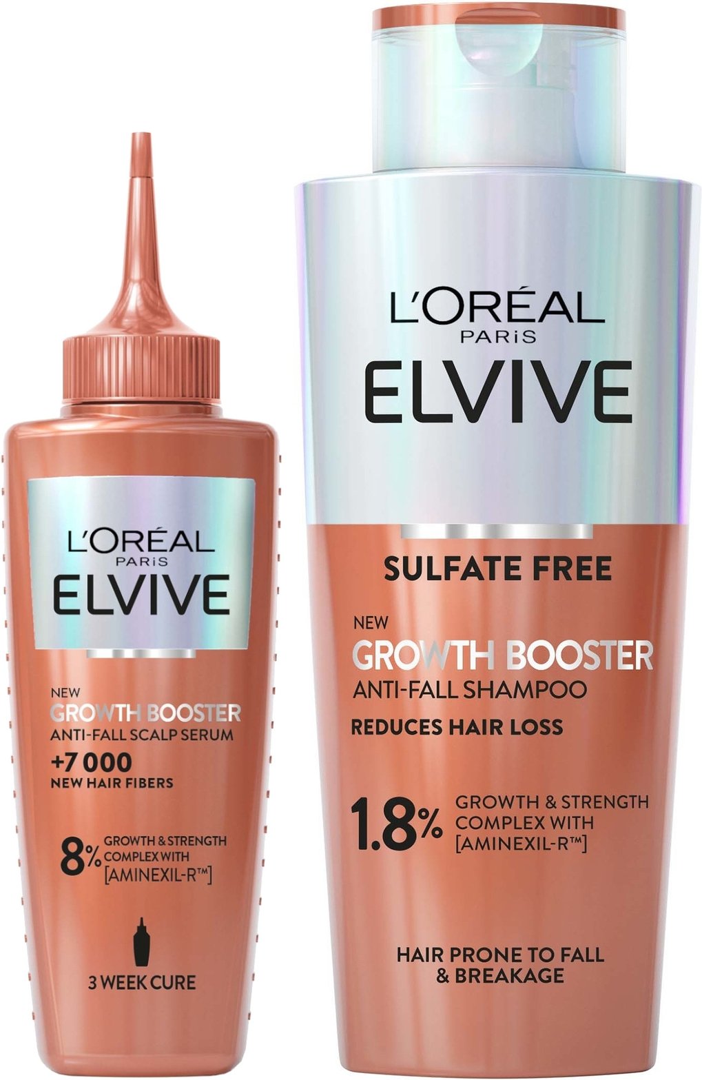 L'Oréal Paris 2 Step Shampoo and Serum Bundle