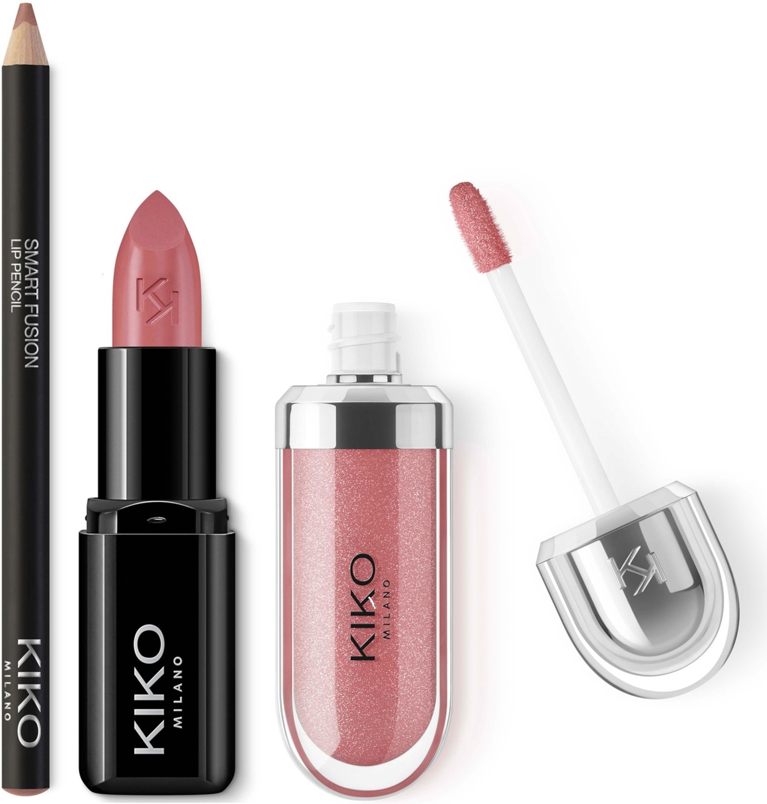 KIKO Milano Exclusive Deep Mauve Lip Trio