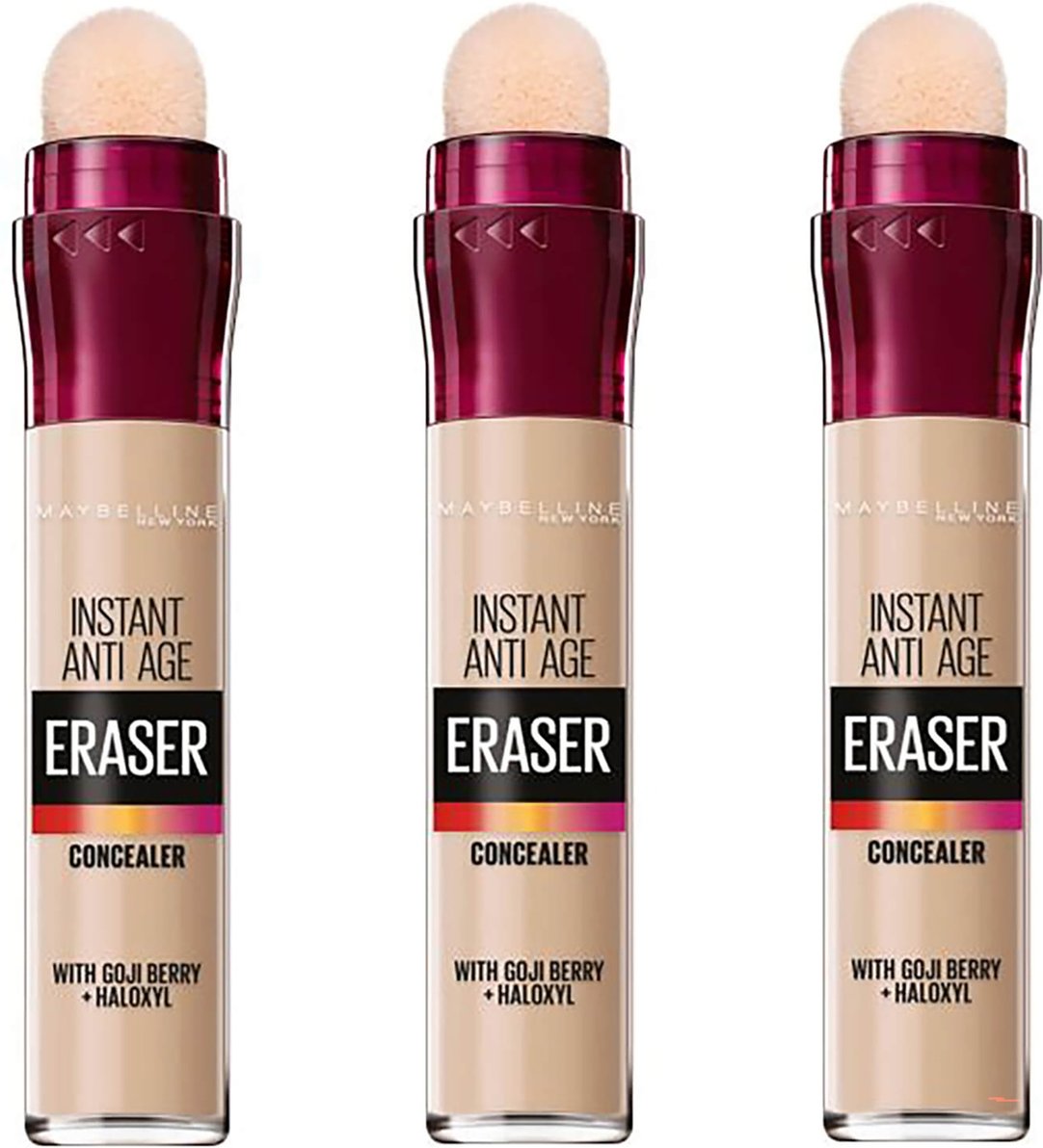 Thumbnail - Maybelline Eraser Eye Concealer Light x 3