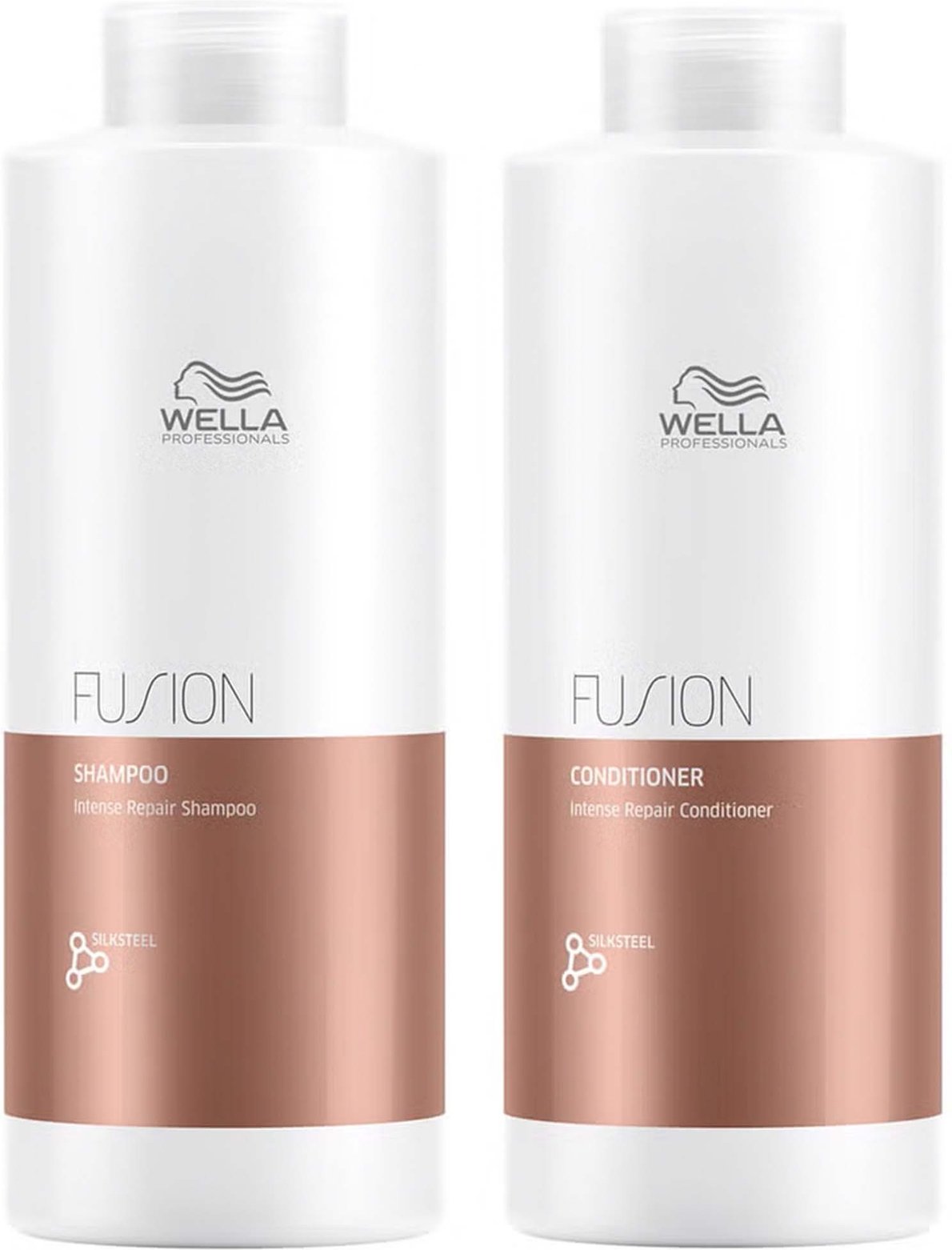Thumbnail - Wella Professionals Fusion Repair Shampoo and Conditioner Super Size Regime Bundle