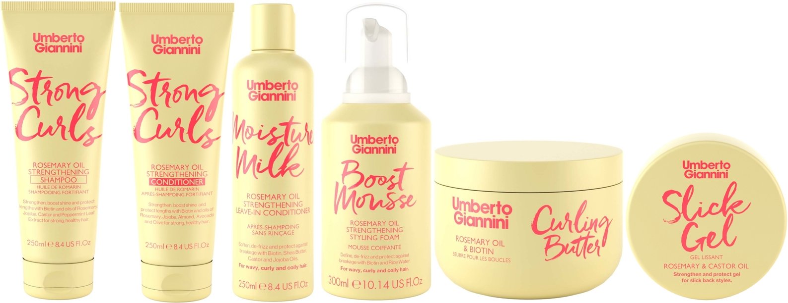 Umberto Giannini Strong Curls Ultimate Kit