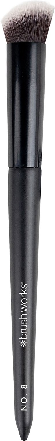 brushworks No. 8 Precise Angled Concealer Buffing Brush