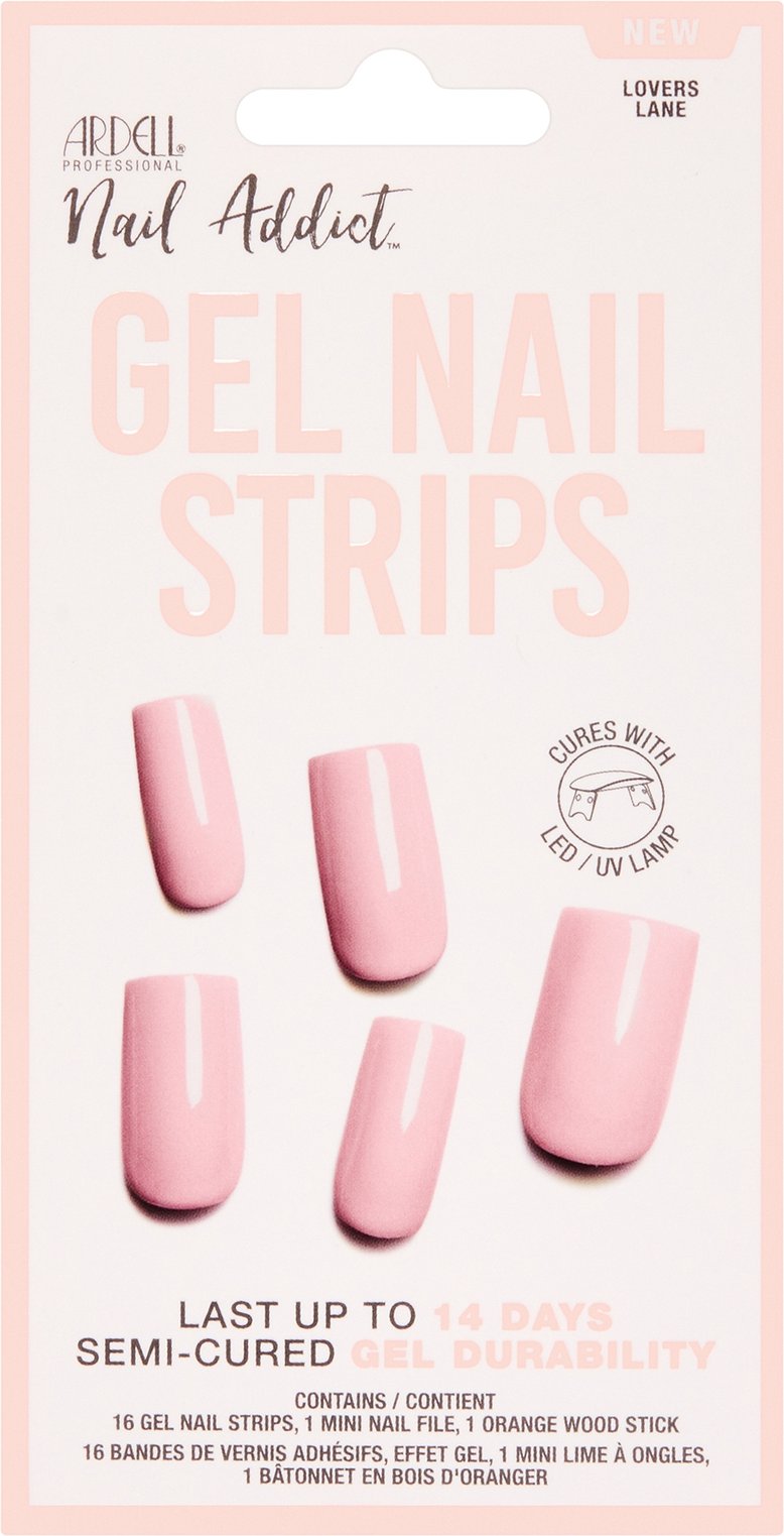 Ardell LED Gel Colour Nail Strips - Lovers Lane