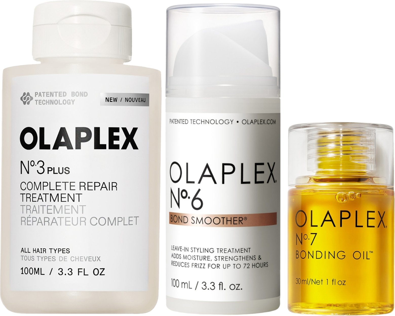 Olaplex No.3, No.6 und No.7 Bundle