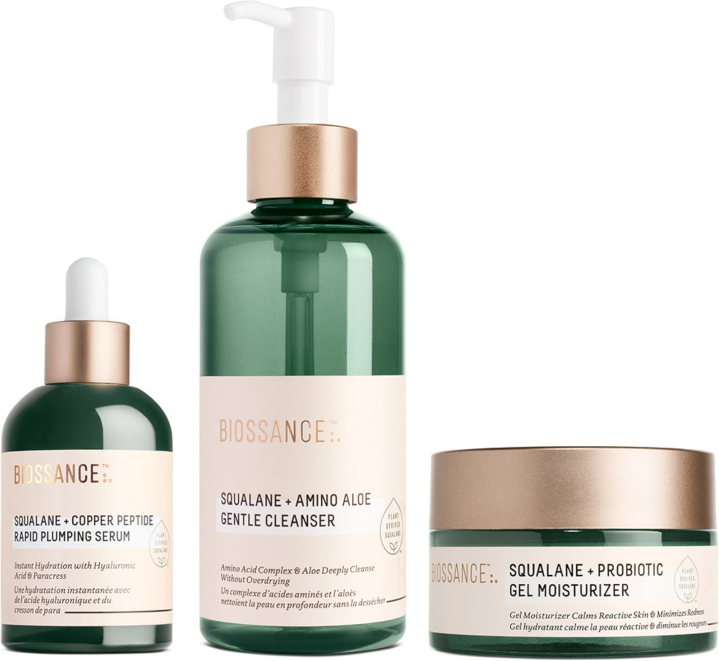 Biossance Fresh Start Routine Bundle