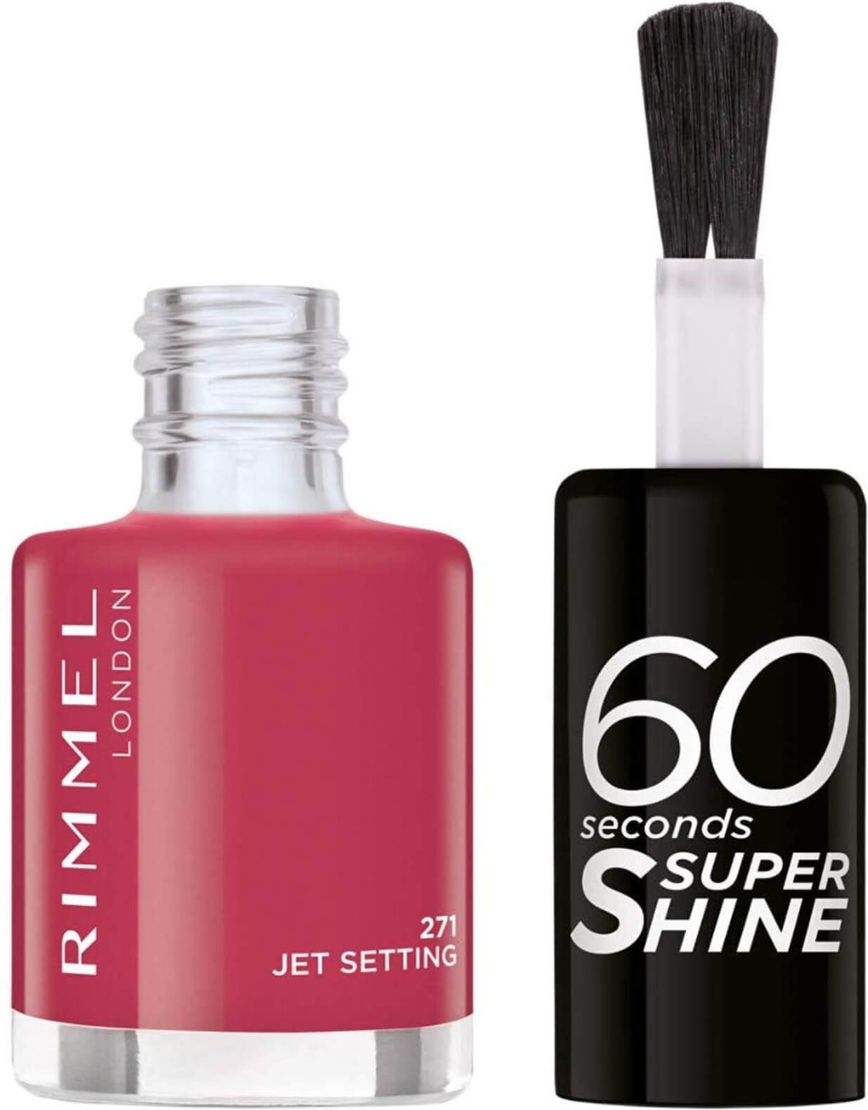 Thumbnail - Rimmel 60 Seconds Super Shine Nail Polish 8 ml (verschiedene Farbtöne) - 271 Jet Setting