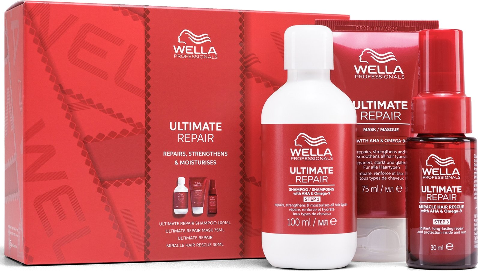 Wella Professionals Ultimate Repair, Rituals Travel Gift Set