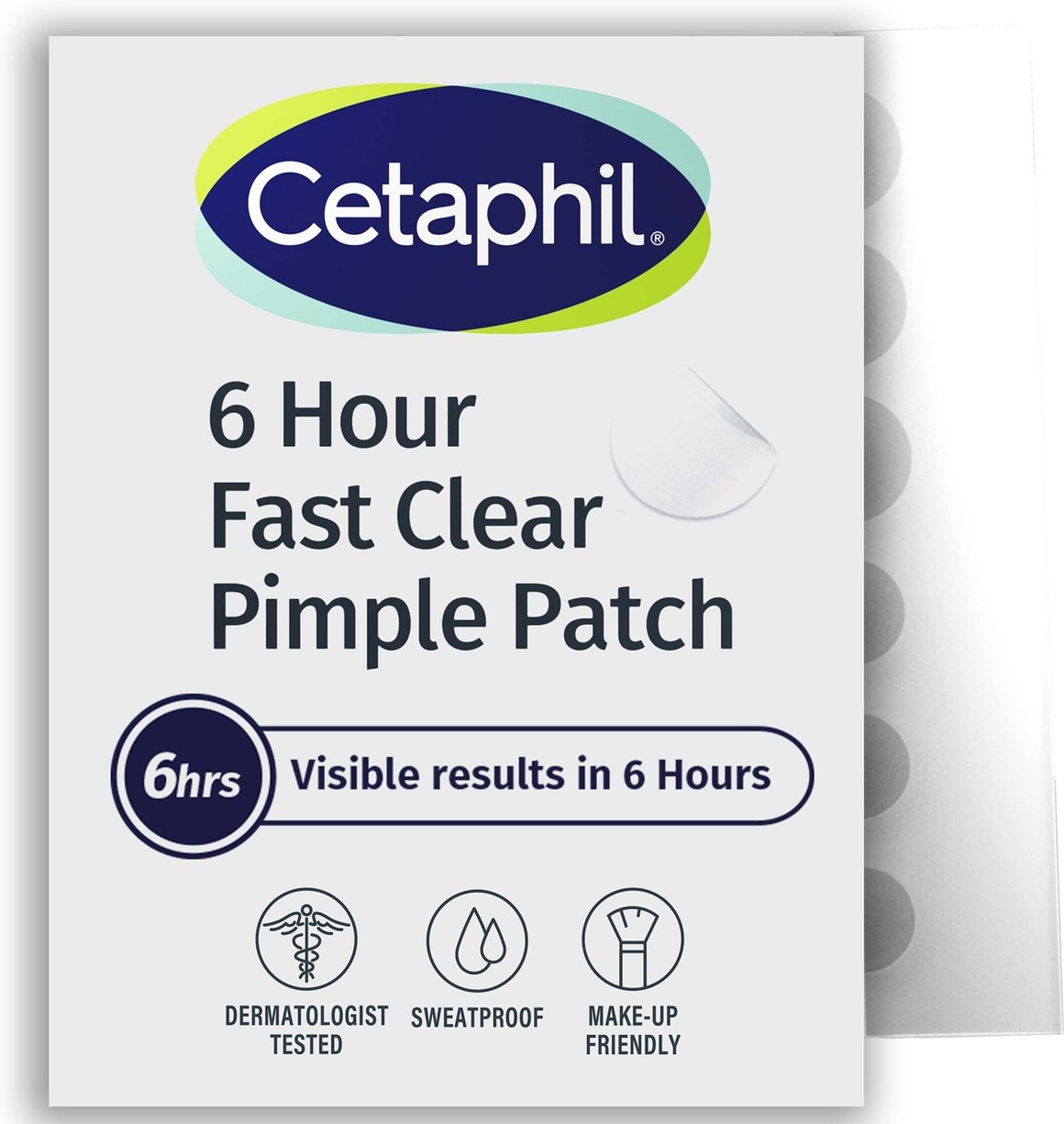 Cetaphil Gentle Clear 6 Hour Fast Clear Pimple Patches (24 Patches)