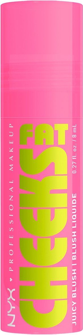 NYX Professional Makeup Fat Cheeks Juicy Blush, Liquid Blush, up to 12H Wear, Product Does Not Fade (various shades) 8ml...