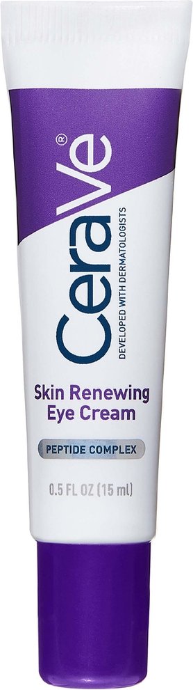 CeraVe Skin Renewing Eye Cream with Peptide Complex & Caffeine for Brighter Smoother Eyes 15ml