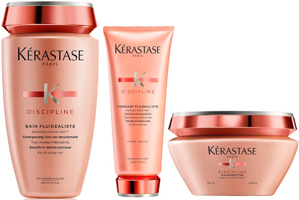 Kérastase Discipline Shampoo, Conditioner and Hair Mask