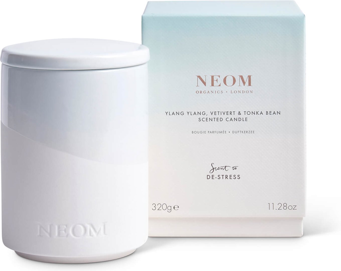 NEOM Ylang Ylang, Vetiver und Tonkabohne Duftkerze 320 g