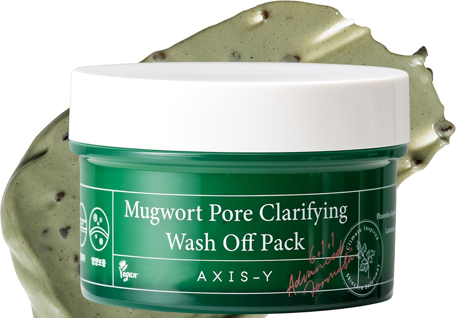 Axis-Y Mugwort Pore Clarifying Wash Off Pack 100ml