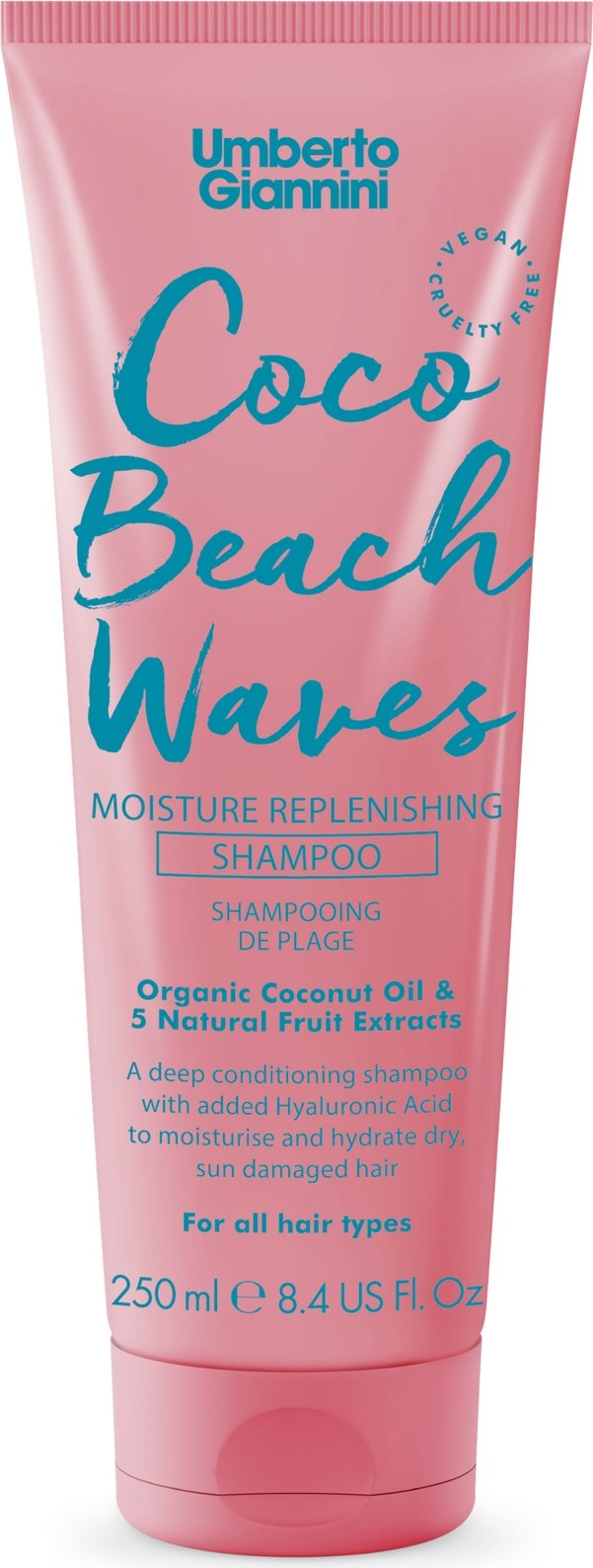 Umberto Giannini Coco Beach Waves Shampoo 250ml