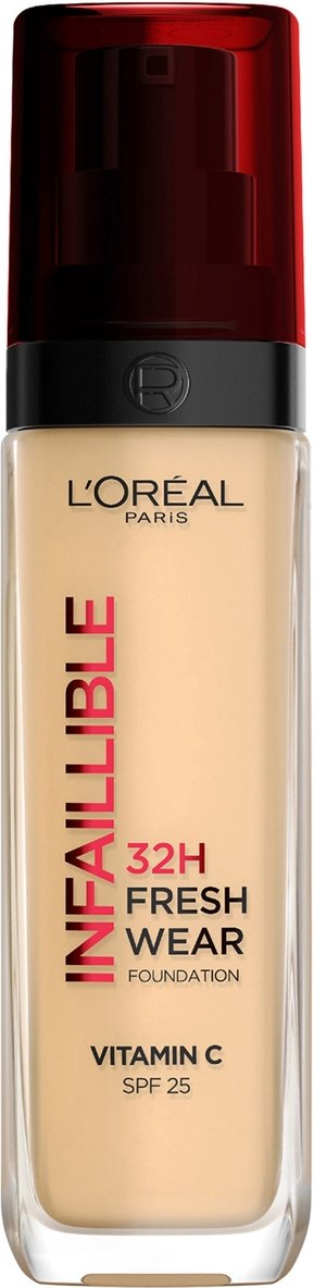 L'Oréal Paris Infallible 32-Stunden Freshwear Flüssigfoundation (Verschiedene Farbtöne) - 130 Cool