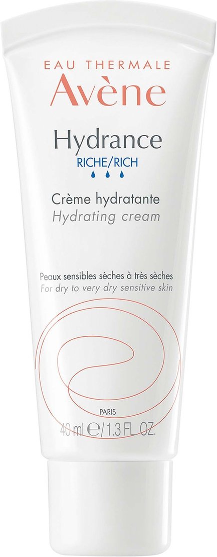 Avène Hydrance Rich Hydrating Cream Moisturiser for Dehydrated Skin 40ml