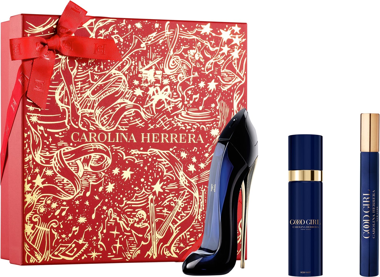 Carolina Herrera Good Girl Eau de Parfum 50ml + Body Mist 100ml + Eau de Parfum 10ml