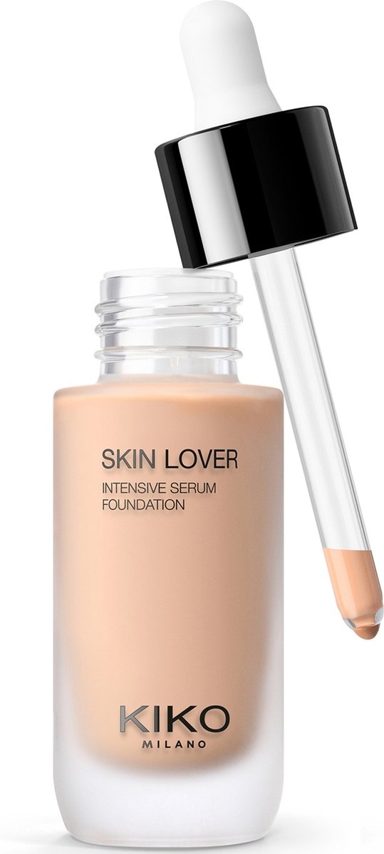 KIKO Milano Skin Lover Intensive Serum Foundation 28ml (Various Shades) - 2 Warm Rose