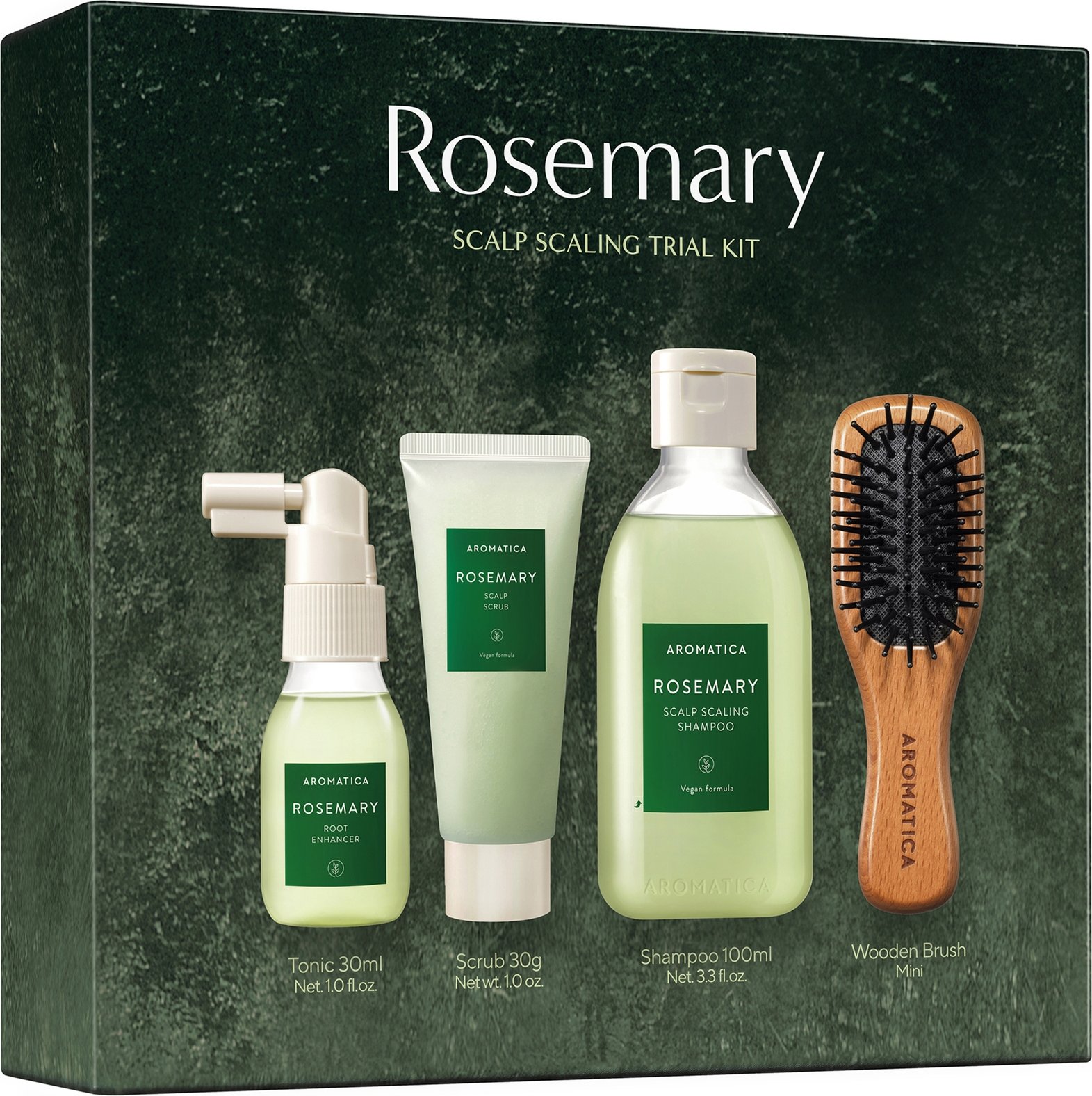 AROMATICA Rosemary Scalp Scaling Trial Kit 250g